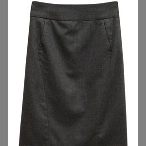 Rag and Bone Wool Pencil Skirt, Size 26